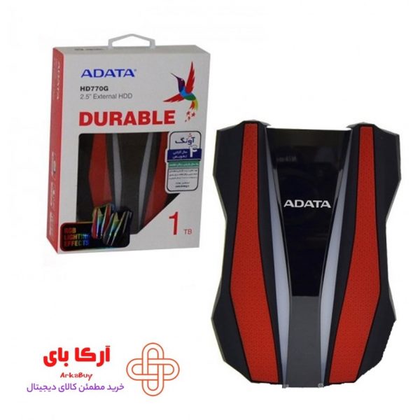 هارد اکسترنال ای دیتا مدل HD770G ظرفیت 1 ترابایت
