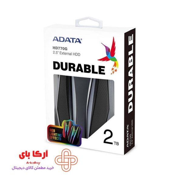 هارد اکسترنال ای دیتا مدل HD770G ظرفیت 2 ترابایت