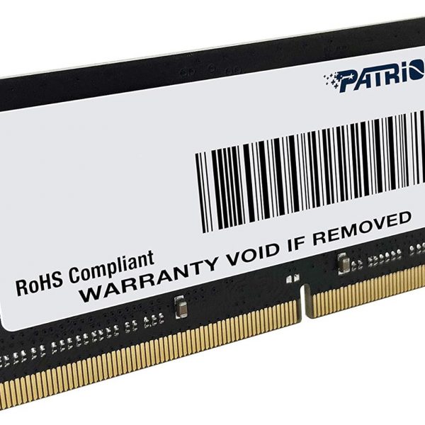 رم کامپیوتر 1 کاناله فرکانس 2666 مگاهرتز پاتریوت مدل CL19 ظرفیت 8 گیگابایت