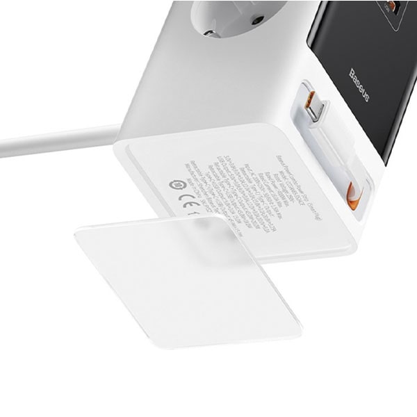 شارژر رومیزی 65 وات Baseus سری Power Combo Power Strip مدل CCGAN65-SS2ACE