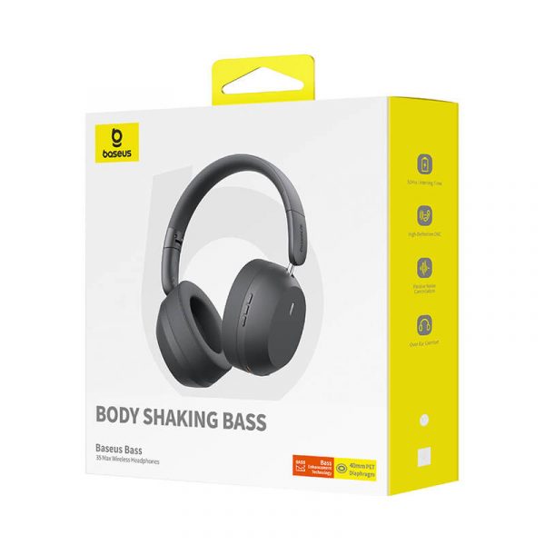 هدفون بلوتوثی Baseus مدل Bass 35 Max
