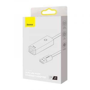 مبدل RJ45 LAN Port Ethernet Adapter Baseus سری Lite مدل BS-OH002