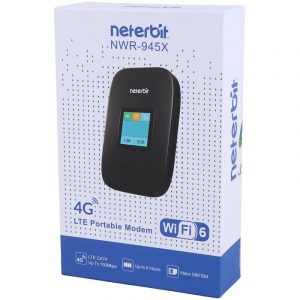 مودم روتر سیمکارتی قابل حمل 4G LTE نتربیت مدل NWR-945X