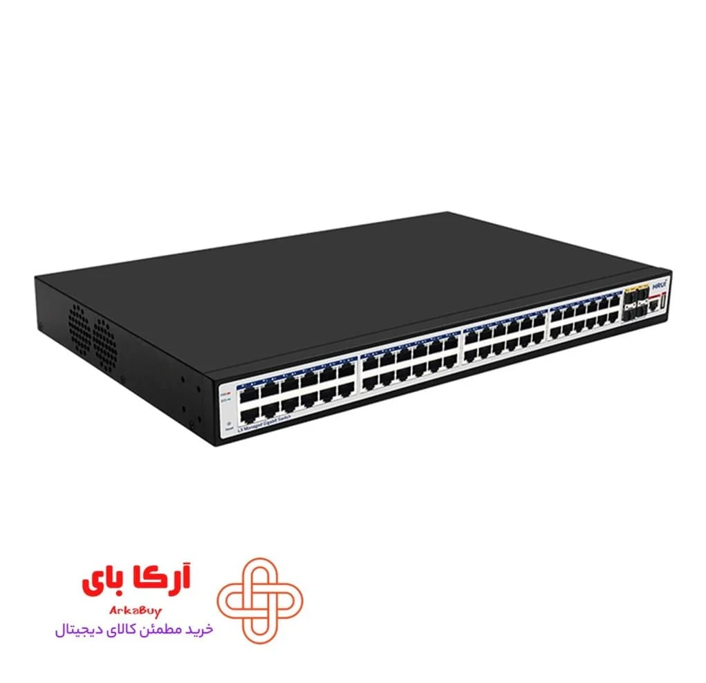 سوئیچ مدیریتی گیگ اچ ار یو ای HRUI HR-SWTG3448S - تصویر 2