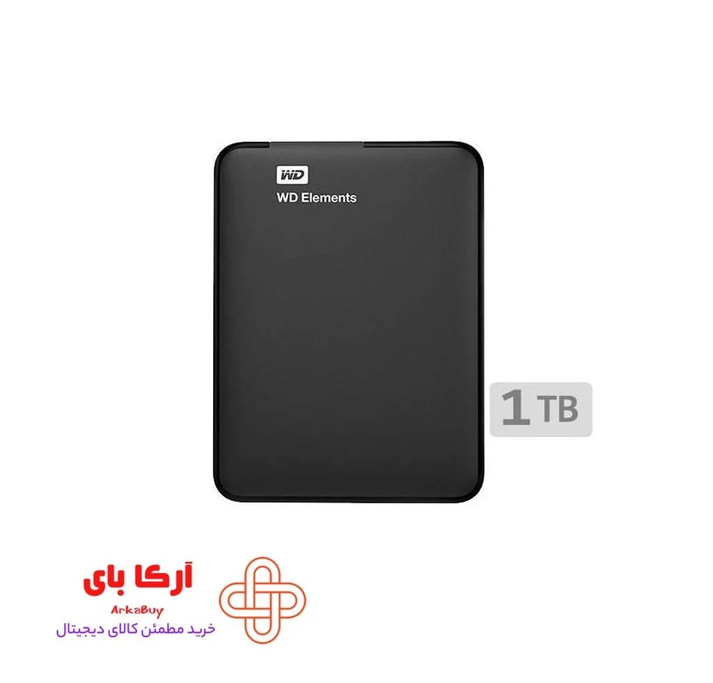 هارد اکسترنال وسترن مدل ELEMENTS ظرفیت 1 ترابایت - تصویر 3