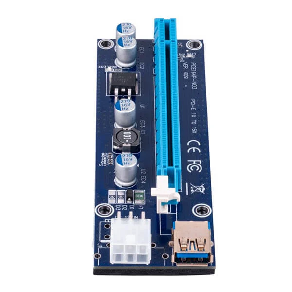 رایزر گرافیک تبدیل PCI EXPRESS X1 به X16 مدل 009s - تصویر 5